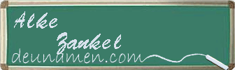 Alke Zankel Visitenkarte